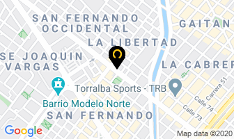 Mapa de Cocentral De Pinturas en Bogotá D.C