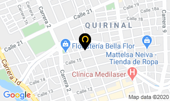 Mapa de Coci-muebles en Neiva