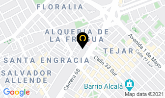 Mapa de Cocina De Lujo en Bogotá D.C