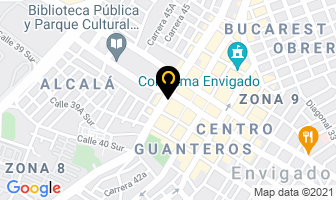 Mapa de Cocina Estrella China en Medellín