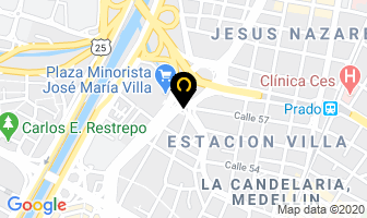 Mapa de Cocinas Arcangel en Medellín