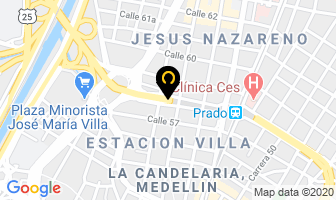 Mapa de Cocinas Integrales Chalo en Medellín