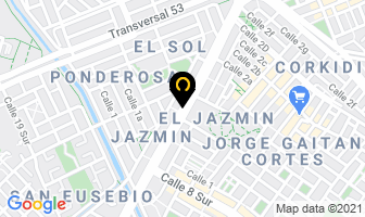 Mapa de Cocinas Integrales Cindy en Bogotá D.C