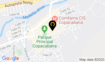Mapa de Cocinas Integrales Colvima en Copacabana