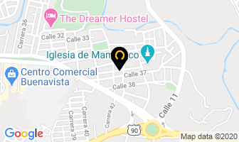 Mapa de Cocinas Integrales Dorlis en Santa Marta