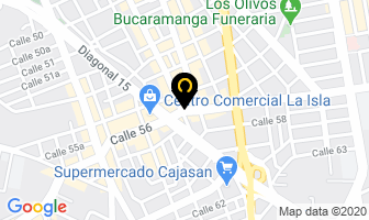 Mapa de Cocinas Integrales J.v. en Bucaramanga