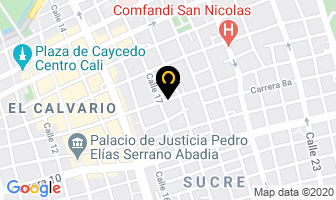 Mapa de Cocinas Integrales Modernas en Cali