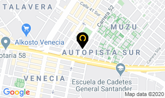 Mapa de Cocinas Integrales Nicolas en Bogotá D.C