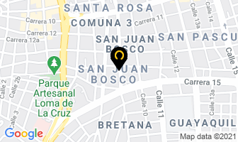 Mapa de Cocinas Y Aluminios Omega en Cali