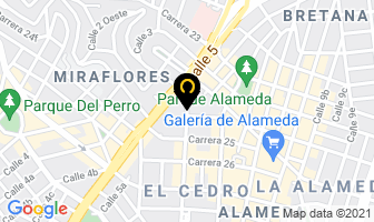 Mapa de Cocinas Y Clósets Del Valle en Cali