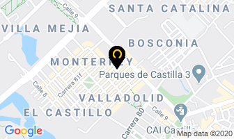 Mapa de Cocinas Y Modulares Sebastian en Bogotá D.C