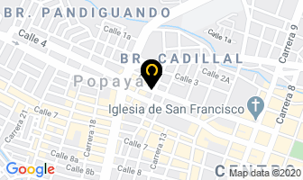 Mapa de Cocinas Y Muebles Jr en Popayán