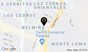 Mapa de Cocoa Y Vainilla en Bogotá D.C