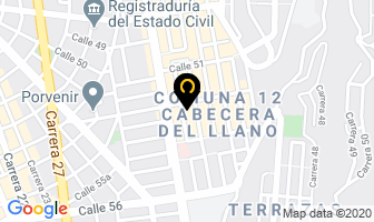 Mapa de Cocoon Club en Bucaramanga