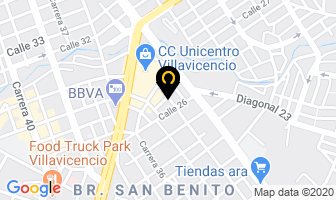 Mapa de Codelsa S.a. en Villavicencio