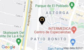 Mapa de Codepiel S.a en Medellín