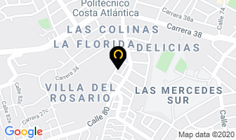 Mapa de Codibar en Barranquilla