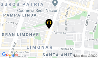 Mapa de Codicol Ltda Comercial Didactica Colombiana en Cali