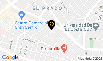 Mapa de Codifarma Ltda. en Barranquilla