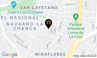 Mapa de Codisnal Dotación Industrial & Empresarial en Cali