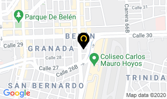Mapa de Coditec Impermeabilizaciones Tecnicas en Medellín