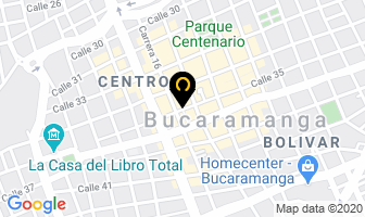 Mapa de Coedusan en Bucaramanga