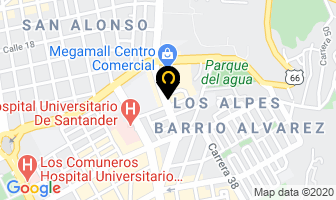 Mapa de Coesviprol en Bucaramanga
