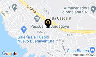 Mapa de Coexito en Buenaventura