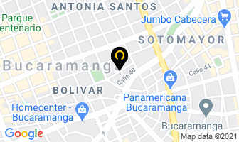 Mapa de Coexnort S.a. en Bucaramanga