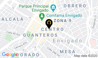 Mapa de Coffe Express M.g. en Medellín