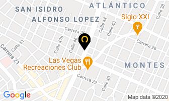 Mapa de Coffee Grecas en Barranquilla