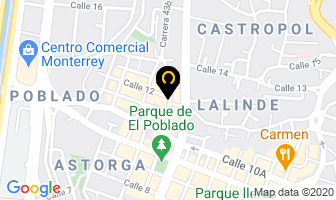 Mapa de Cohete.net s.a en Medellín