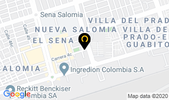 Mapa de Coindulicores en Cali