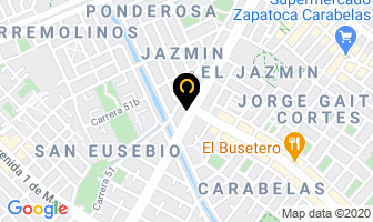 Mapa de Coinmobiliaria en Bogotá D.C