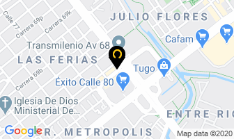 Mapa de Col. Alfombras en Bogotá D.C