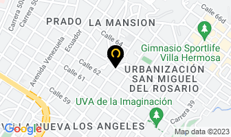 Mapa de Colbienes en Medellín