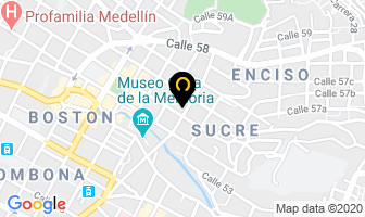 Mapa de Colcabuya en Medellín