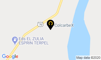 Mapa de Colcarbex en El Zulia