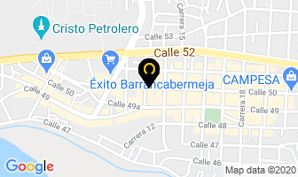 Mapa de Colchonería Comuneros en Barrancabermeja