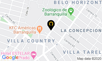 Mapa de Colchones Amalfi en Barranquilla