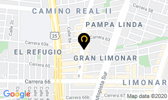 Mapa de Colchones Angel en Cali