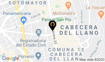 Mapa de Colchones Ao en Bucaramanga
