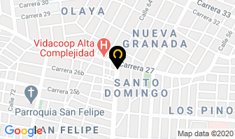Mapa de Colchones Brincos en Barranquilla