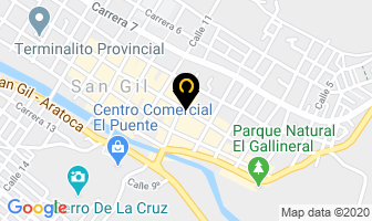 Mapa de Colchones Comodisimos en San Gil