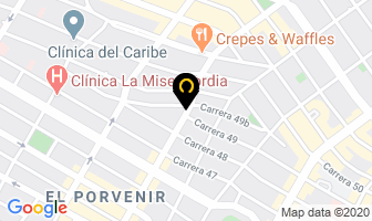 Mapa de Colchones Comodísimos en Barranquilla