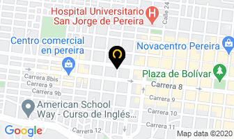 Mapa de Colchones Conforttex en Pereira