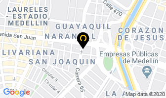 Mapa de Colchones Don Paco en Medellín