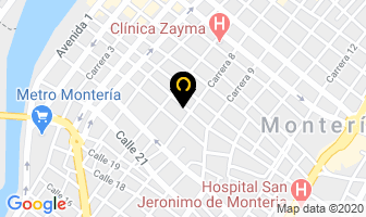 Mapa de Colchones Dormiflex Ltda. en Montería