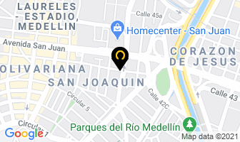 Mapa de Colchones Dormir en Medellín