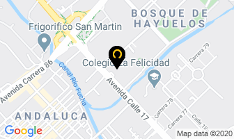 Mapa de Colchones El Dorado S.a. en Bogotá D.C